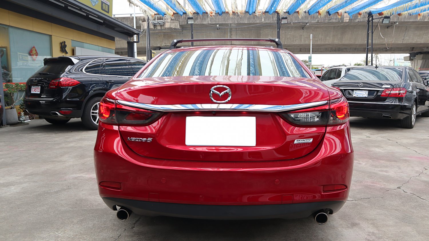 Mazda 馬自達 ／ Mazda 6 ／ 2016年 ／ 2016年 Mazda 6 深紅色 馬自達中古車 ／ MG車庫(台南)