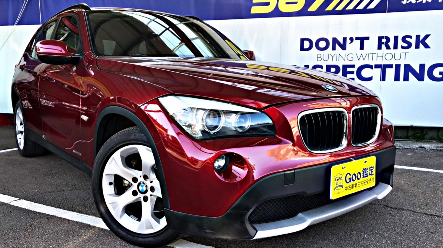 Bmw 寶馬 X1 10年bmw X1 Sdrive 18i 紅色寶馬中古休旅車 567我樂車 台北