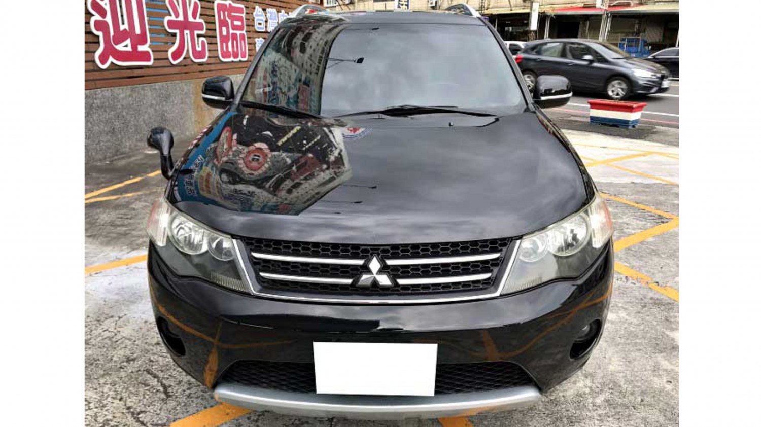 Mitsubishi 三菱 Outlander 08年mitsubishi Outlander 黑色三菱中古休旅車 屏東車庫