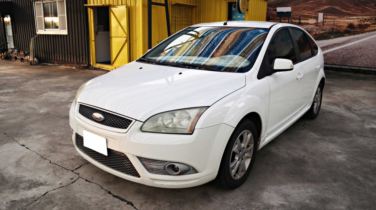 Ford 福特 ／ Focus ／ 2008年 ／ 2008年 Ford Focus 白色 1.8 福特中古車 ／ 成交區