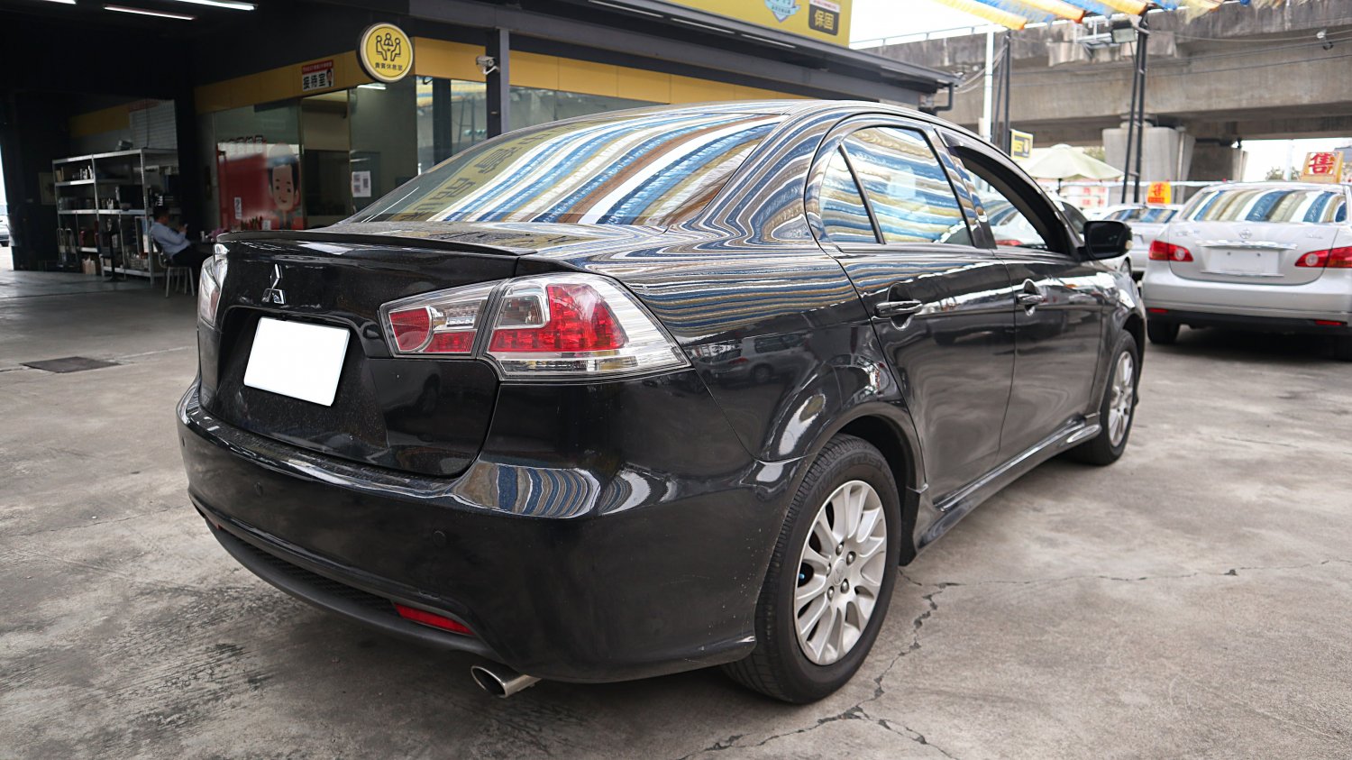 Mitsubishi 三菱 ／ Lancer Fortis ／ 2009年 ／ 2009年  Mitsubishi Lancer Fortis  黑色 三菱中古車 ／ 九州欣旺汽車 (台南)