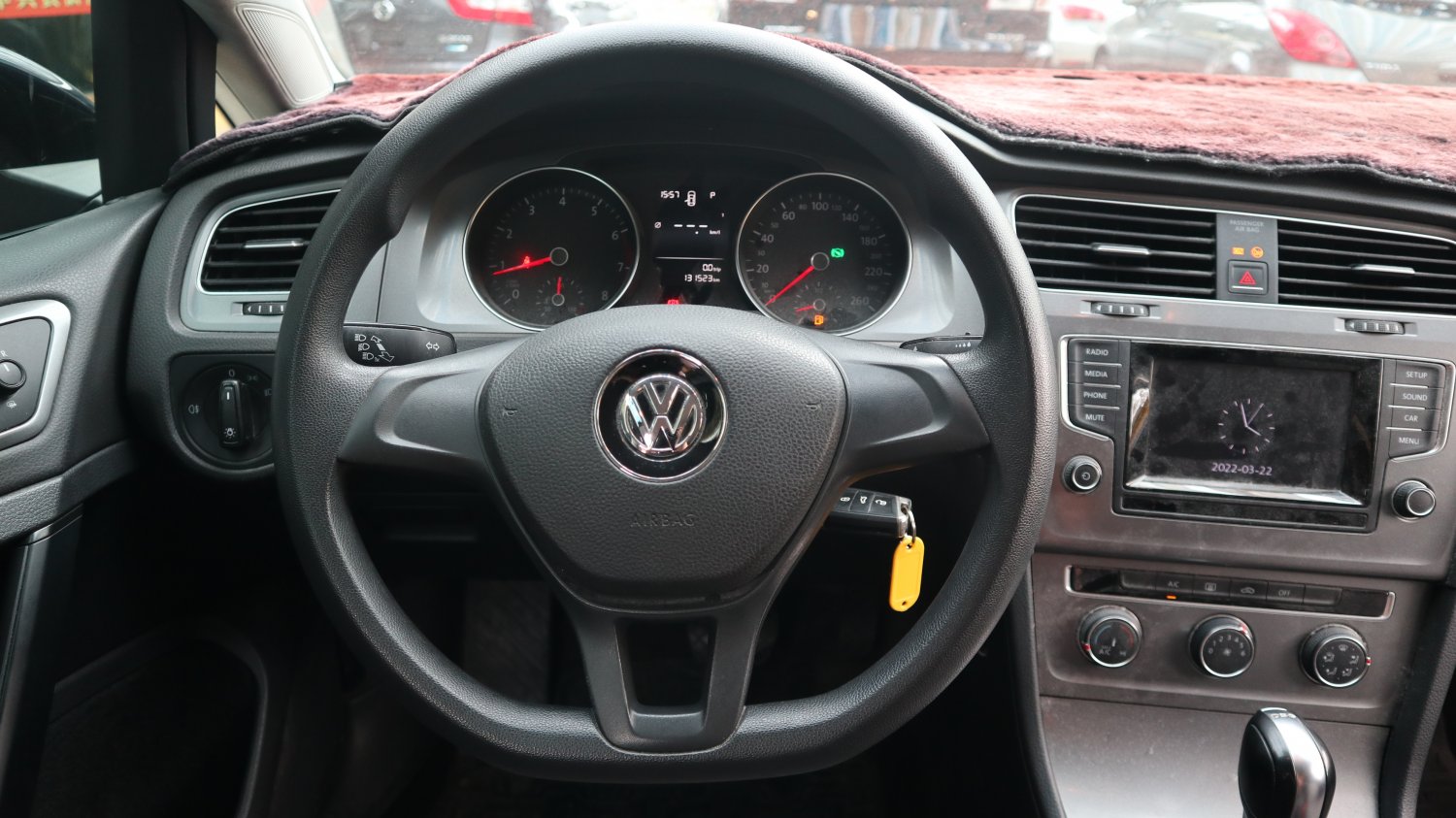 VW 福斯 ／ Golf ／ 2014年 ／ 2014年 VW Golf  藍色 福斯中古車 ／ 九肇匯元汽車 (台南)