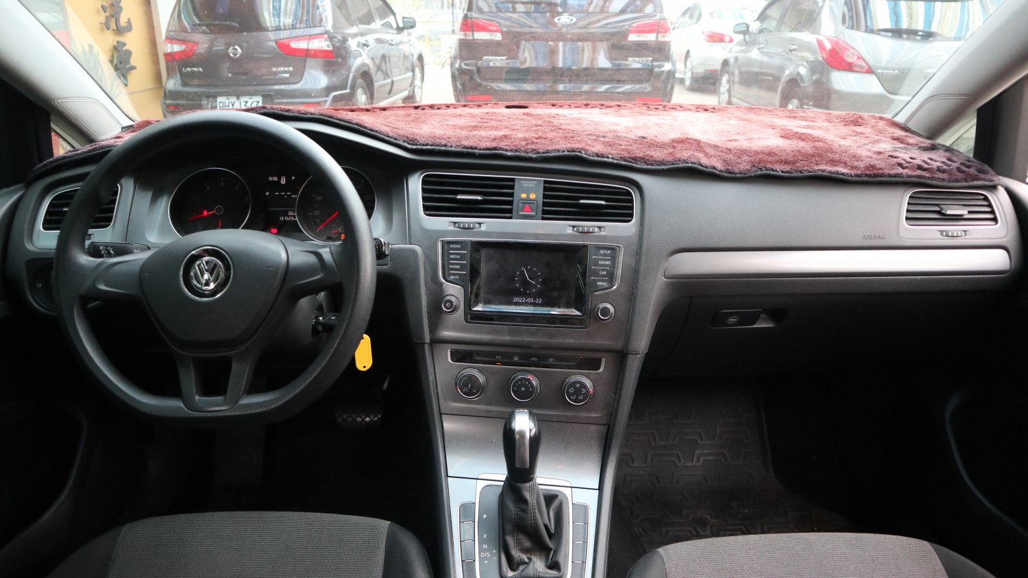 VW 福斯 ／ Golf ／ 2014年 ／ 2014年 VW Golf  藍色 福斯中古車 ／ 九肇匯元汽車 (台南)