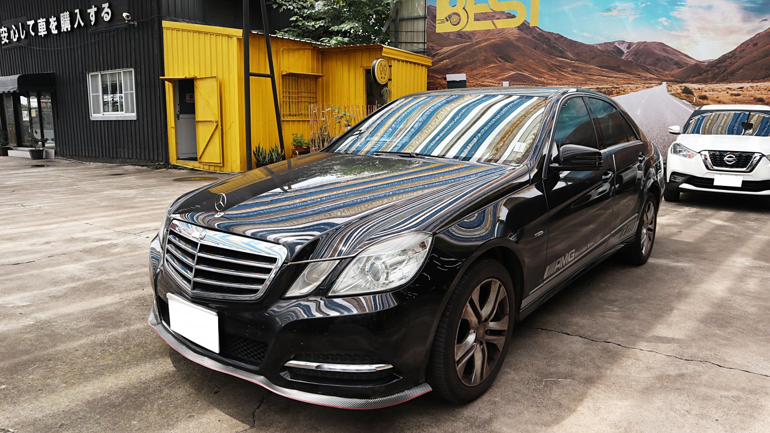 Benz 賓士 ／ E-Class ／ 2012年 ／ 2012年 Benz E200 黑色 賓士中古車 ／ 九州欣旺汽車 (台南)