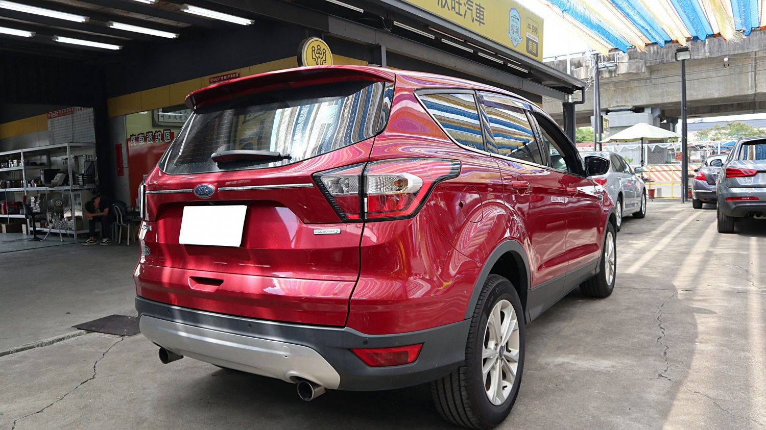 Ford 福特 ／ Kuga ／ 2018年 ／ 2018年 Ford Kuga 紅色 福特中古車 ／ 九州欣旺汽車 (台南)