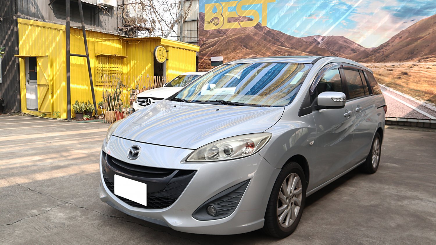 Mazda 馬自達 ／ Mazda 5 ／ 2013年 ／ 2013年 Mazda 5 銀色 馬自達中古休旅車 ／ 九州欣旺汽車 (台南)