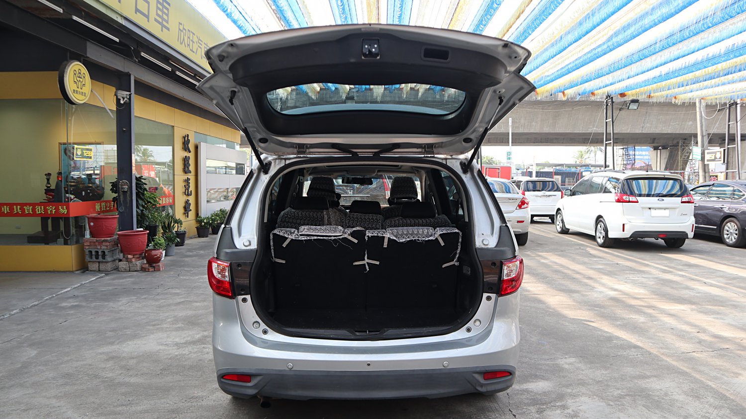 Mazda 馬自達 ／ Mazda 5 ／ 2013年 ／ 2013年 Mazda 5 銀色 馬自達中古休旅車 ／ 九肇匯元汽車 (台南)