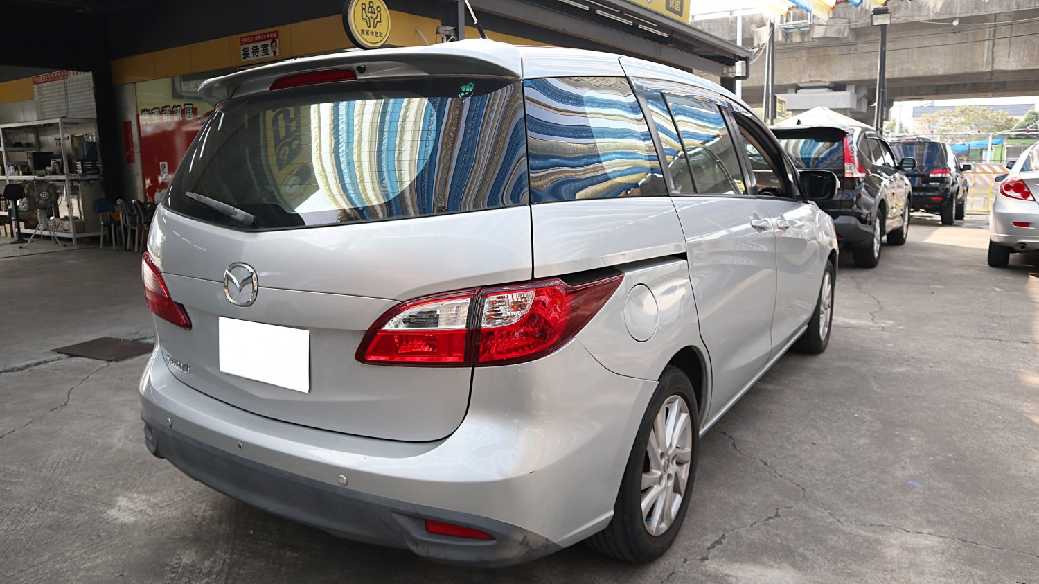 Mazda 馬自達 ／ Mazda 5 ／ 2013年 ／ 2013年 Mazda 5 銀色 馬自達中古休旅車 ／ 九肇匯元汽車 (台南)