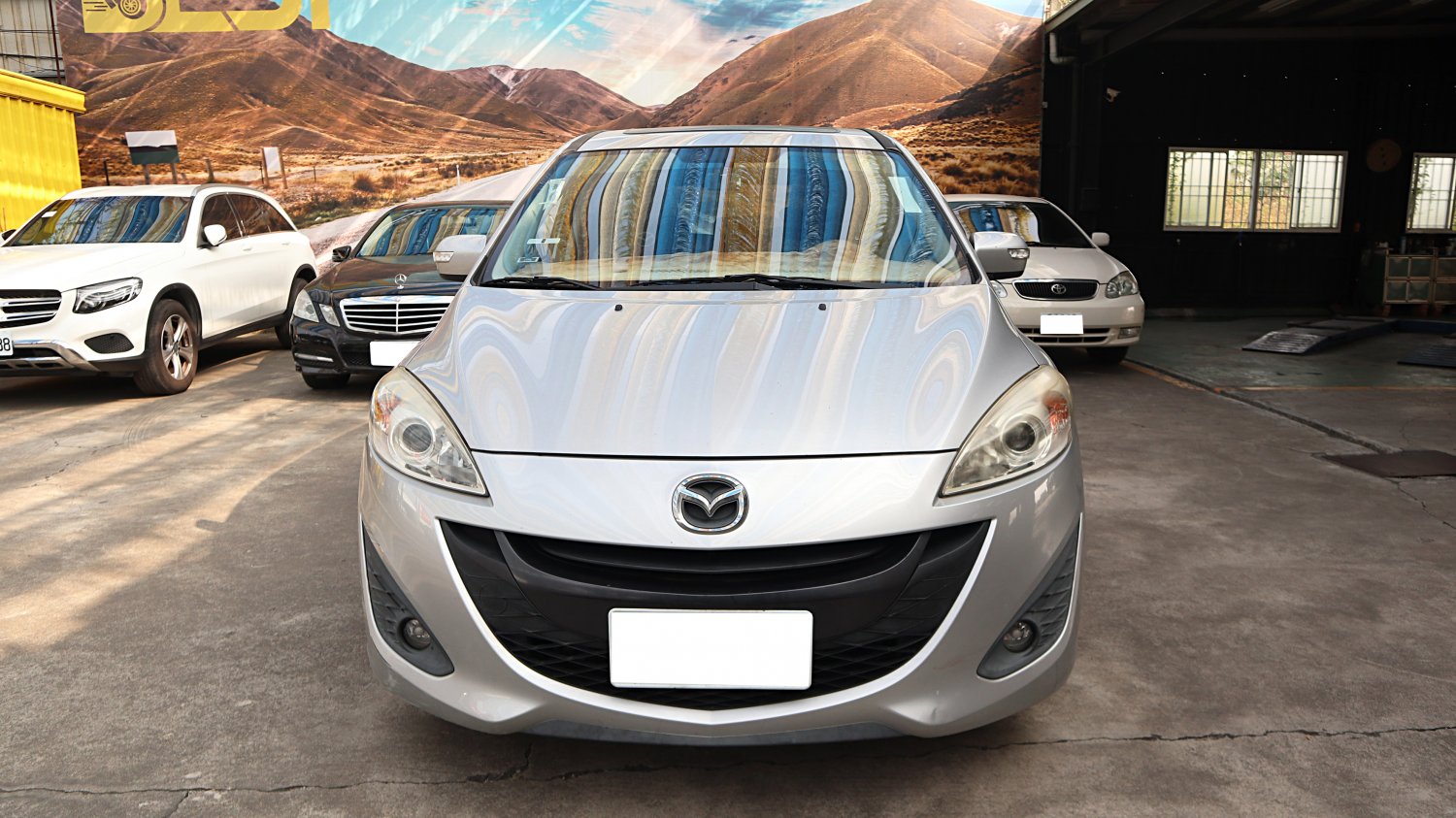 Mazda 馬自達 ／ Mazda 5 ／ 2013年 ／ 2013年 Mazda 5 銀色 馬自達中古休旅車 ／ 九肇匯元汽車 (台南)