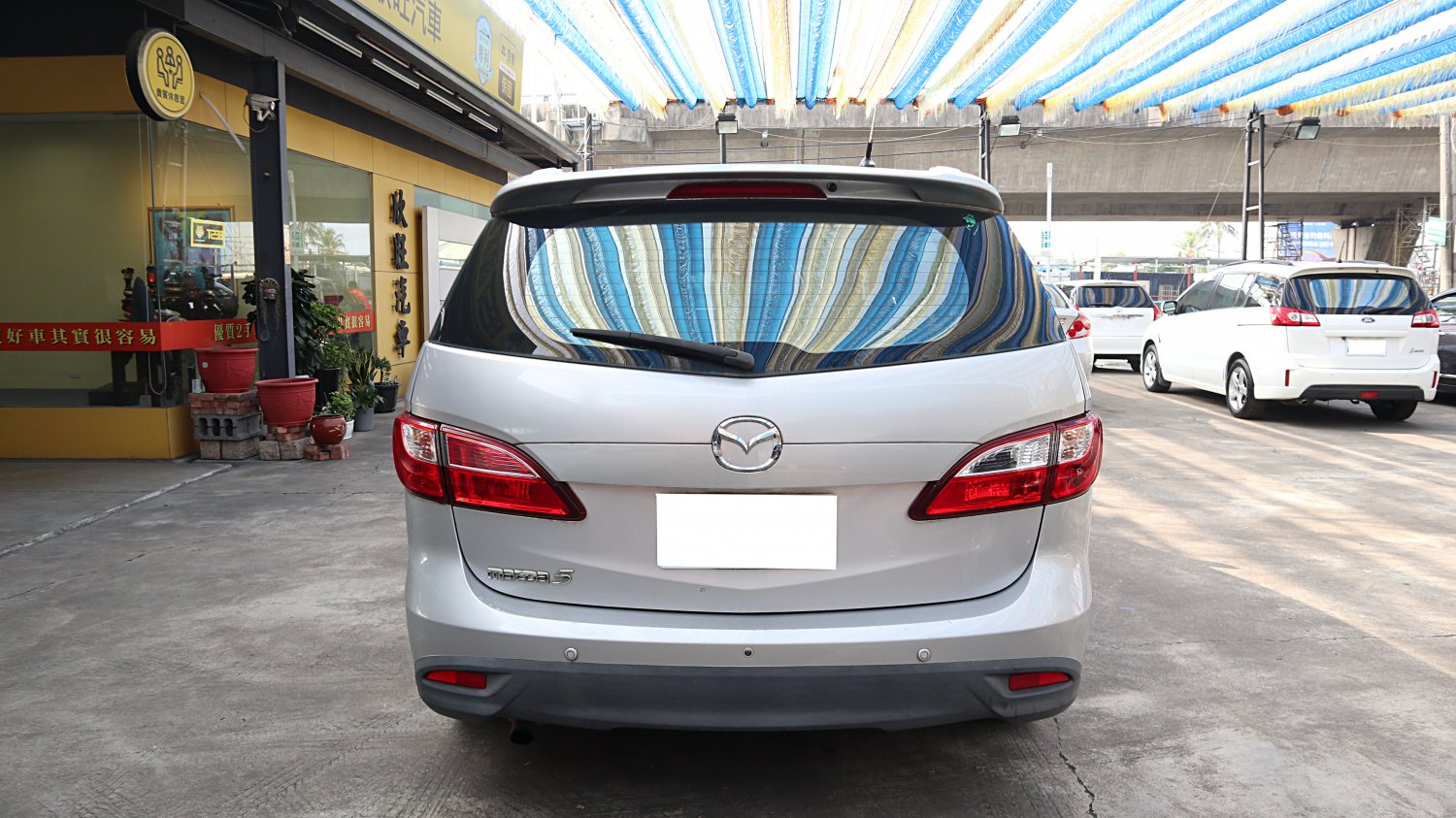 Mazda 馬自達 ／ Mazda 5 ／ 2013年 ／ 2013年 Mazda 5 銀色 馬自達中古休旅車 ／ 九肇匯元汽車 (台南)