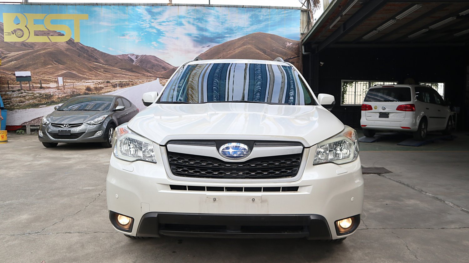 Subaru 速霸陸 ／ Forester ／ 2013年 ／ 2013年 Subaru Forester 白色 速霸陸中古休旅車 ／ 九肇匯元汽車 (台南)