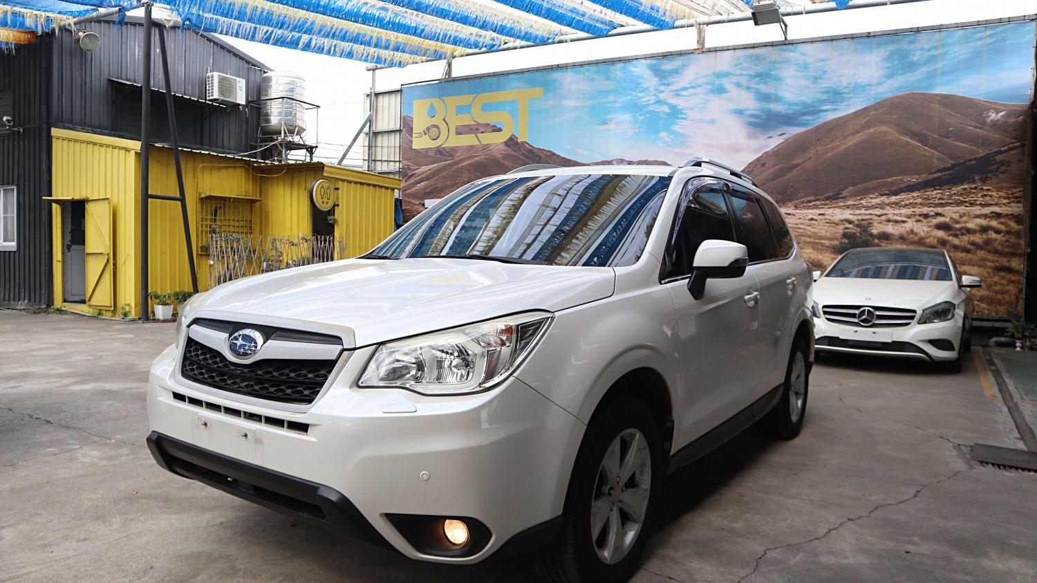 Subaru 速霸陸 ／ Forester ／ 2013年 ／ 2013年 Subaru Forester 白色 速霸陸中古休旅車 ／ 九州欣旺汽車 (台南)