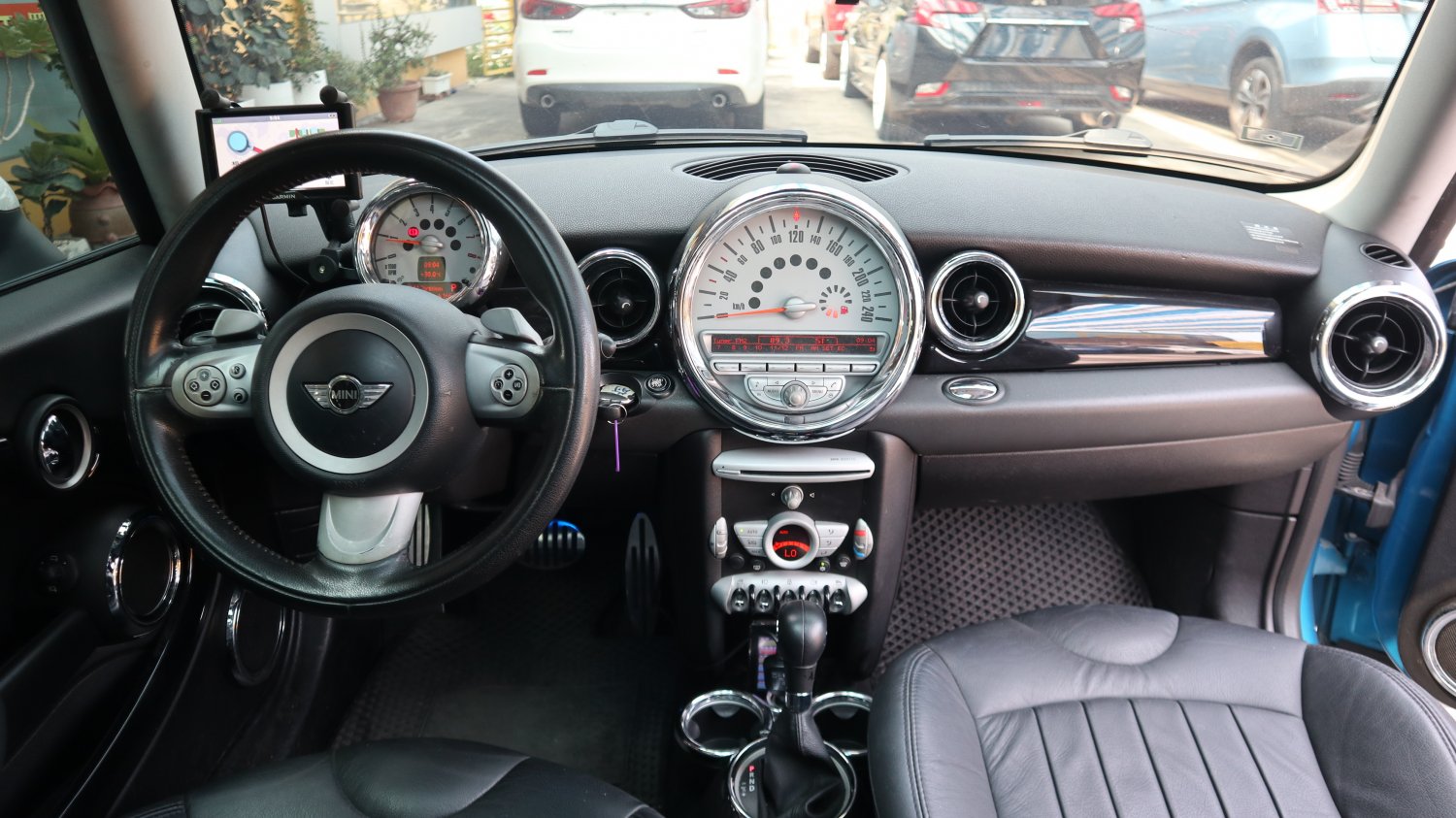 Mini 迷你 ／ Cooper S ／ 2007年 ／ 2007年Mini Cooper S 藍白色 迷你中古車 ／ 九肇匯元汽車 (台南)