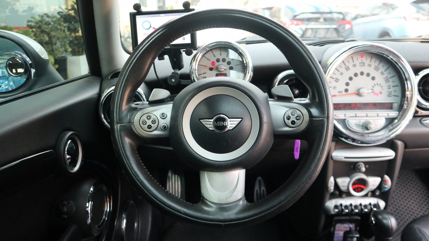 Mini 迷你 ／ Cooper S ／ 2007年 ／ 2007年Mini Cooper S 藍白色 迷你中古車 ／ 九肇匯元汽車 (台南)