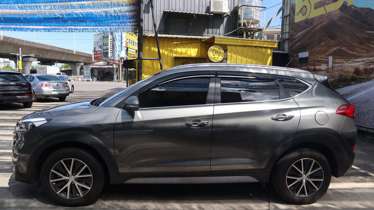 Hyundai 現代 ／ Tucson ／ 2019年 ／ 2019年Hyundai Tucson 灰色 現代休旅車 ／ 成交區