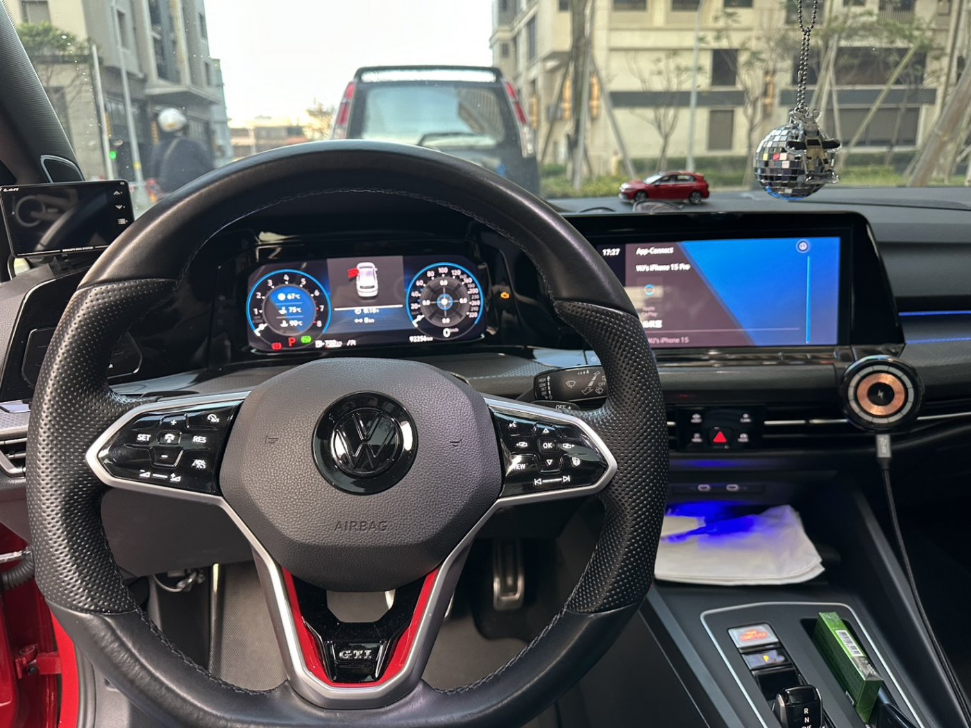 VW 福斯 ／ Golf ／ 2021年 ／ 2021年 VW Golf GTI 2.0  紅色 福斯中古車 ／ MG車庫(台南)